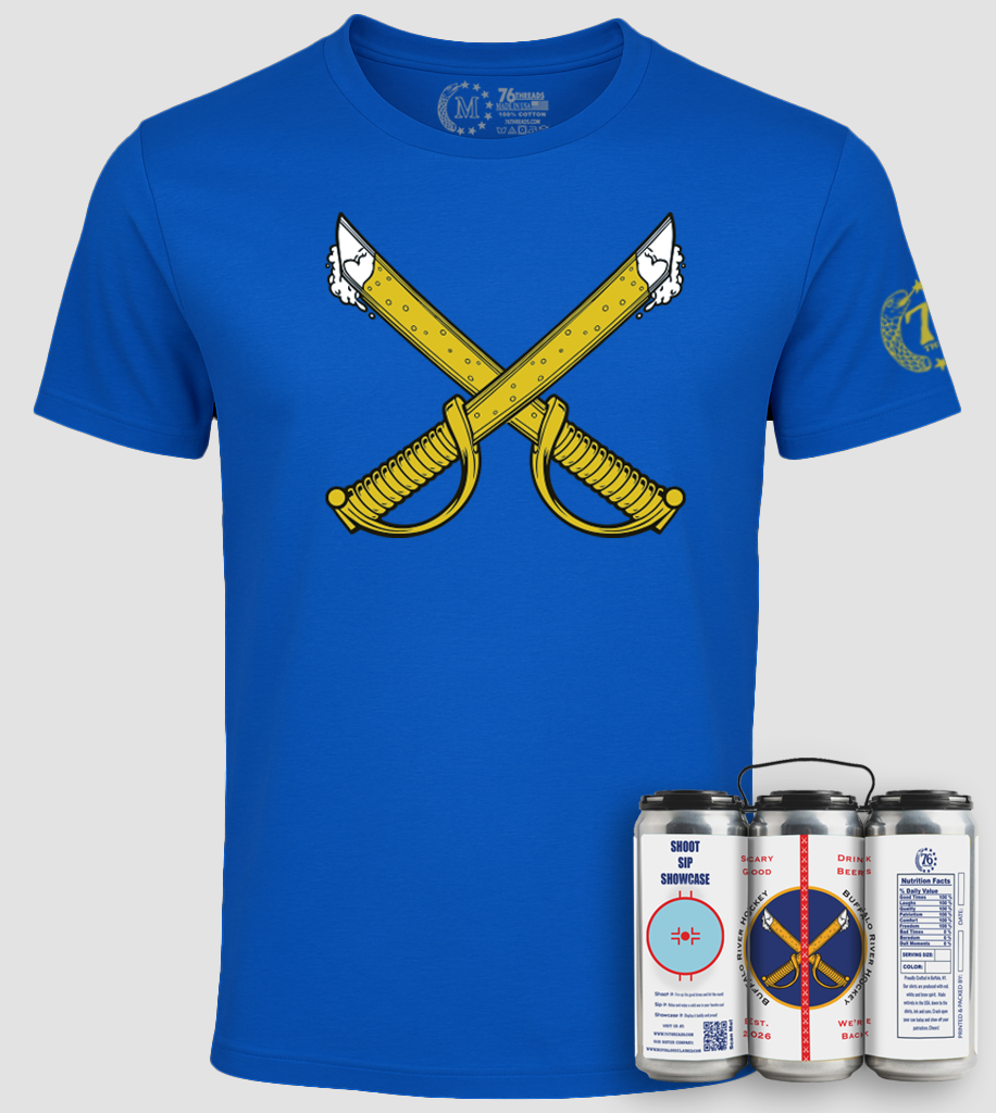 Buffalo Hockey– American-Made Tee in a Can 100% Cotton
